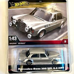 Hot Wheels Silver Mercedes-Benz 300 SEL 6.8 AMG Toy Car